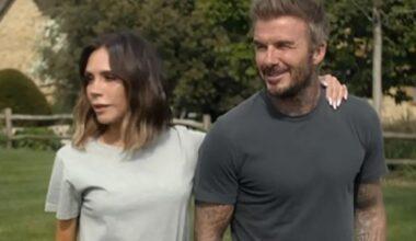 David Beckham honours William and Kate by growing the rose varietal named after them at his £12m Cotswold estate