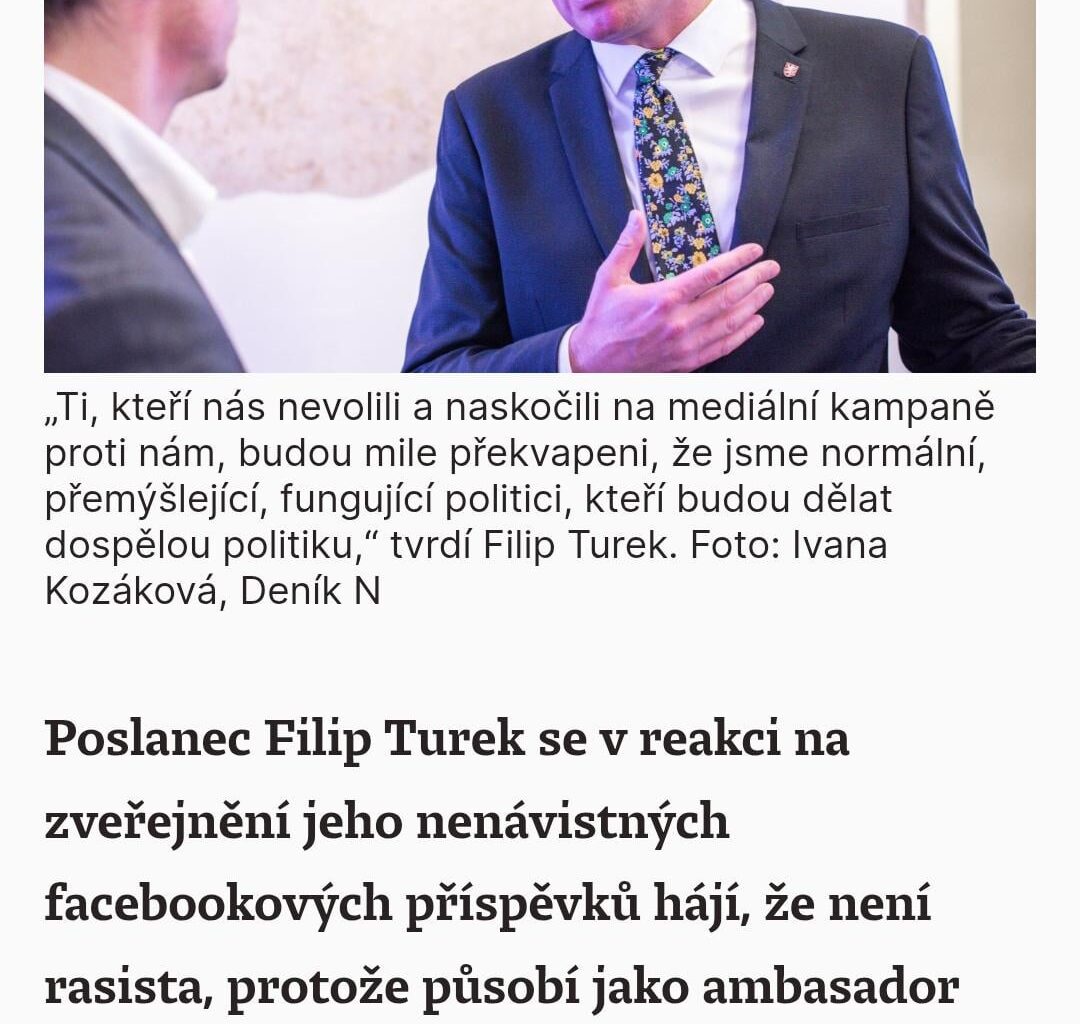 Turkova Romská asociace podnikatelů, na kterou se rád odvolává, je fake