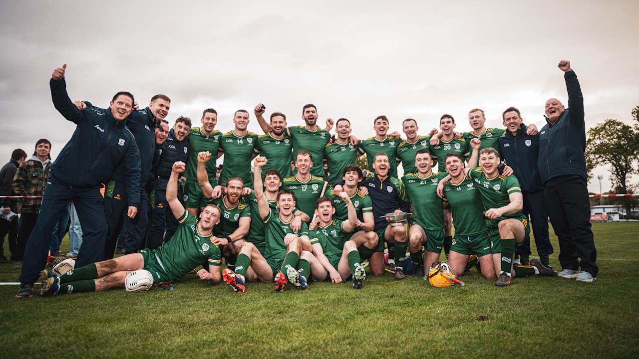 THREE-IN-A-ROW: Ireland clinch a third consecutive hurling-shinty classic