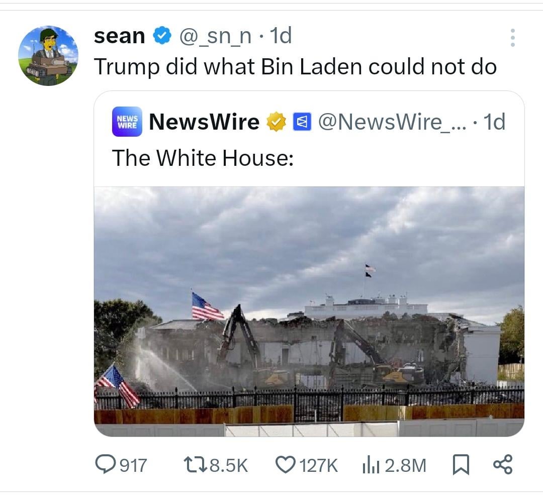 Trump did what Bin Laden could not do