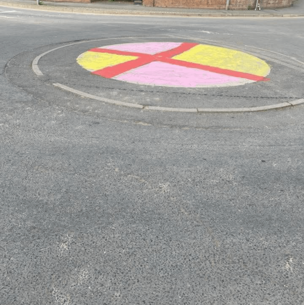 Great British Mini Roundabout very much improved.