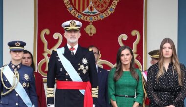Spanish Royal Family at Spain’s National day parade