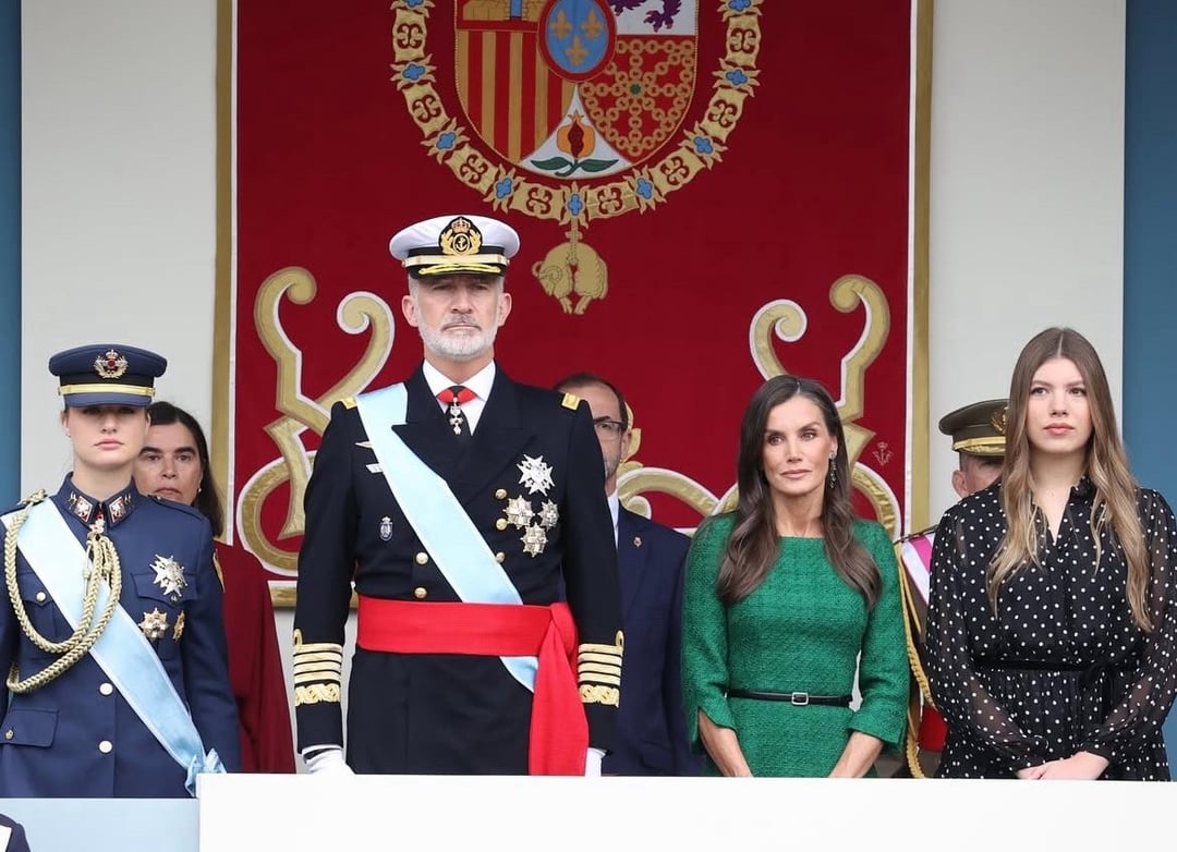 Spanish Royal Family at Spain’s National day parade
