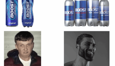 Who remembers the original bottles of boost?