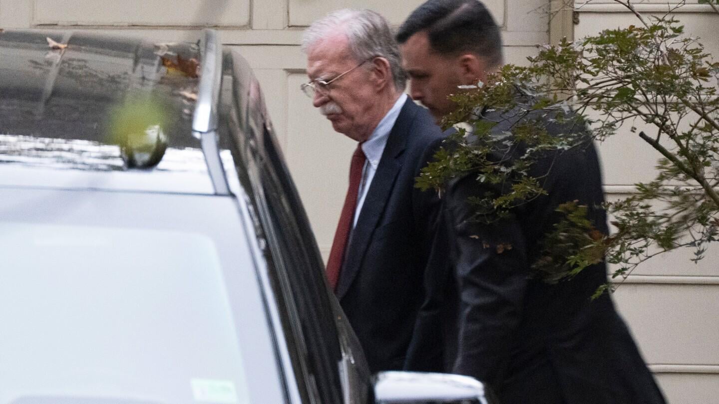 John Bolton pleads not guilty in Justice Department case accusing him of sharing government secrets