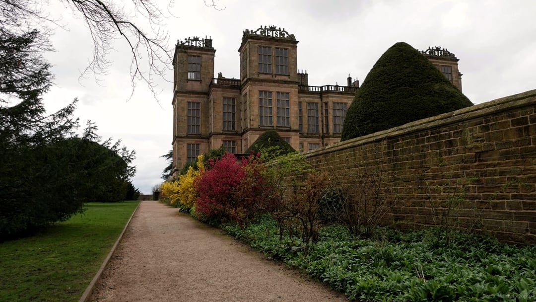 The National Trust's Hardwick Hall, Derbyshire.