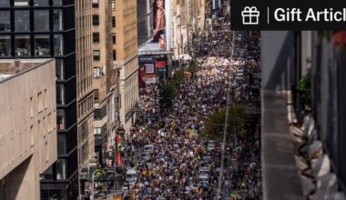 ‘No Kings’ Protests Against Trump Draws Thousands Across the U.S.