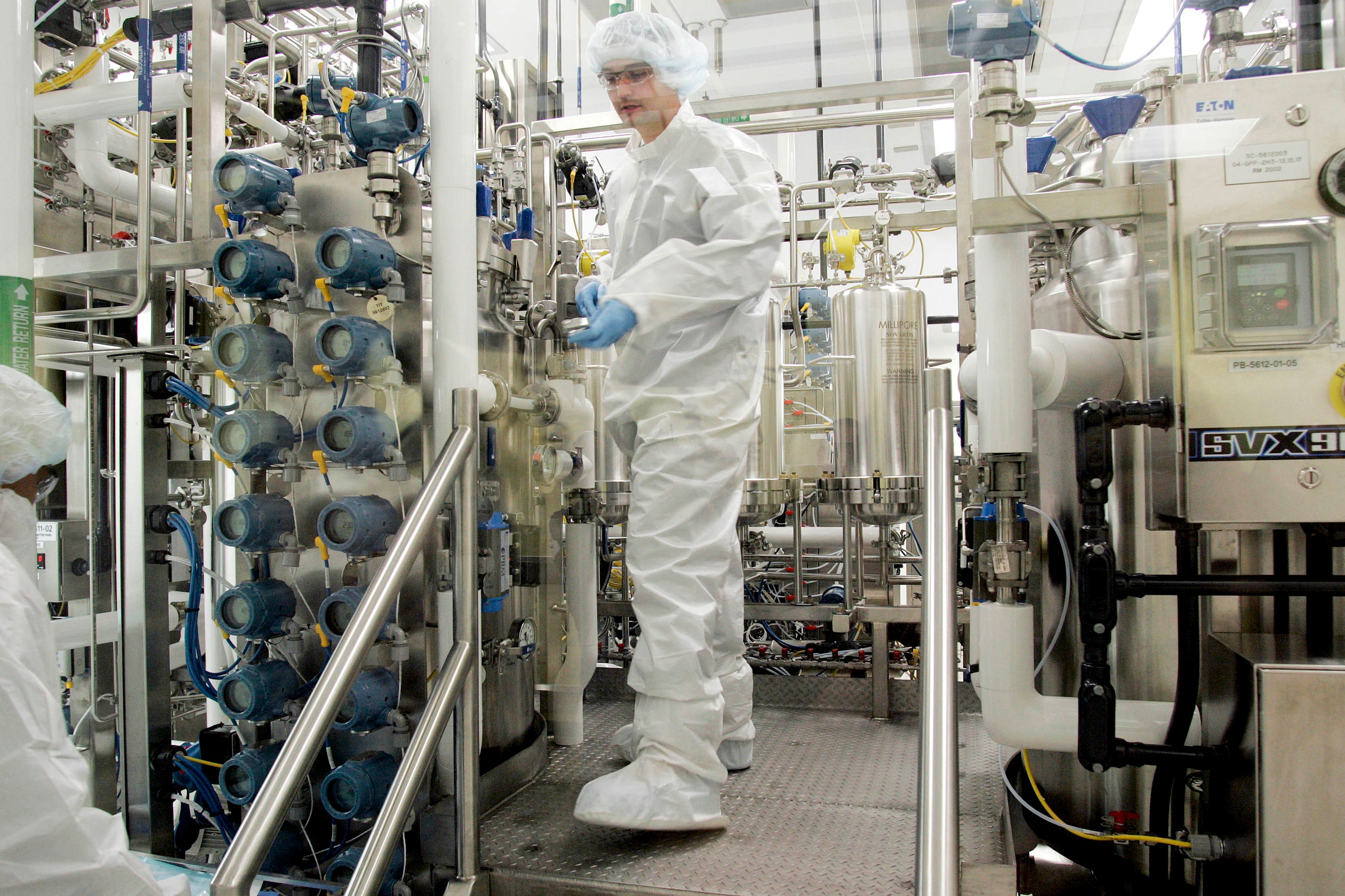 Novartis planned to reduce production at a factory in northern Switzerland