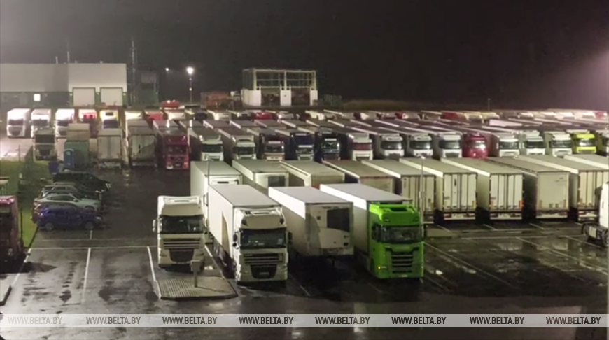 Full order restored on roads leading to Belarus-Lithuania border crossings