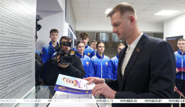 Boki, Domracheva inducted into Belarus’ Honor Book