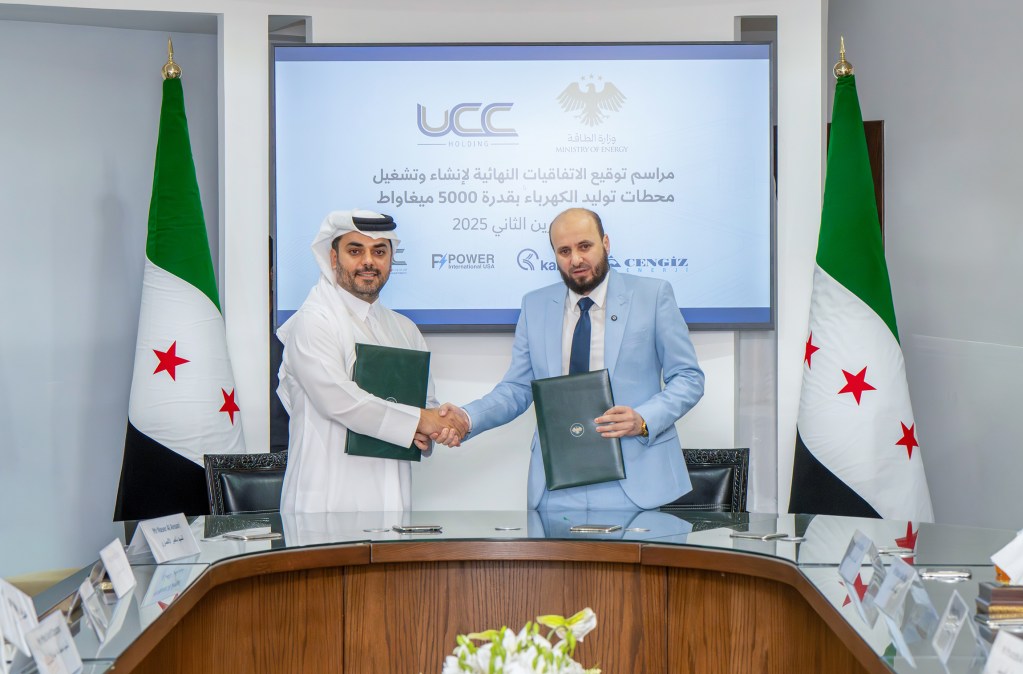 Syria Signs Landmark $5,000 MW Energy Deal with Urbacon-Led Consortium