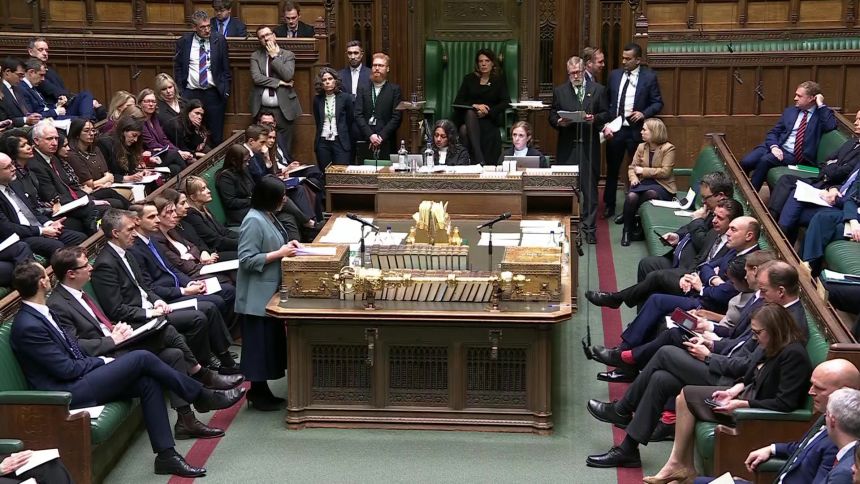 Home Secretary Shabana Mahmood unveiled the government's plans to the House of Commons in London on Monday.