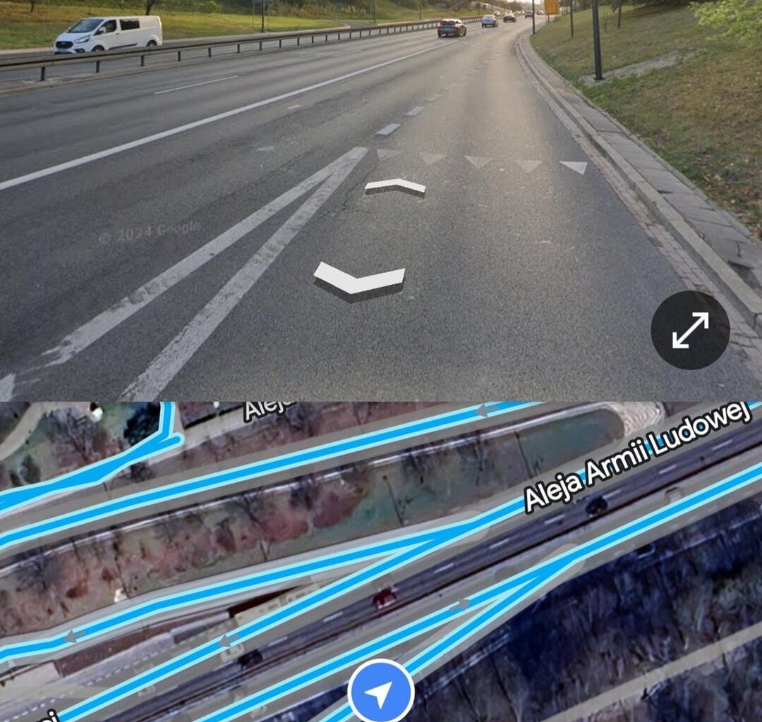 Jakim cudem tego typu wjazd na drogę przyspieszonego ruchu jest legalny?