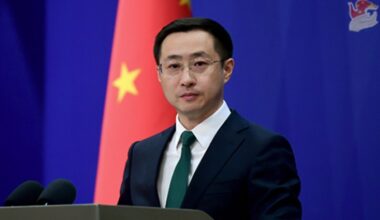 Photo: Chinese Foreign Ministry spokesperson Lin Jian