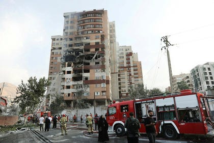 A building damaged in an Israeli attack in Tehran, Iran, in June. Credit: Majid Asgaripour/Reuters A building damaged in an Israeli attack in Tehran, Iran, in June.
