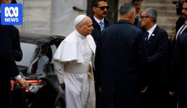 Pope Leo visits the Blue Mosque in Istanbul during his first overseas trip as pontiff