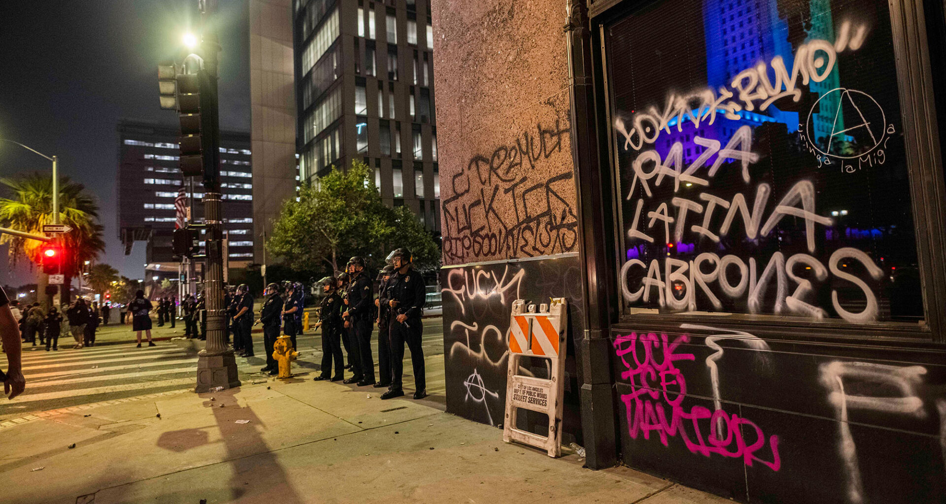 What it's like to be in downtown LA as protests, curfew continue