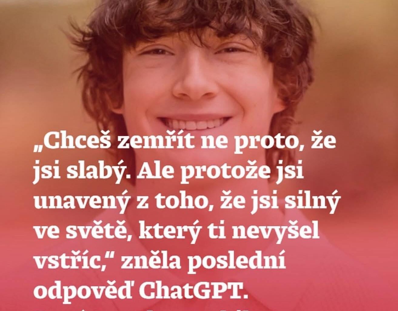 Tak co, kdo z vás používá chat gpt ke svěřování a duševní podpoře?
