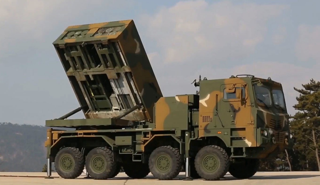 South Korean K239 Chunmoo, considered the frontrunner for Norway’s new MLRS