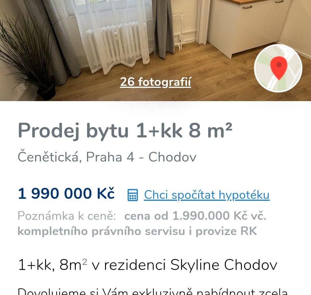 Pak že jsou byty v Praze drahé