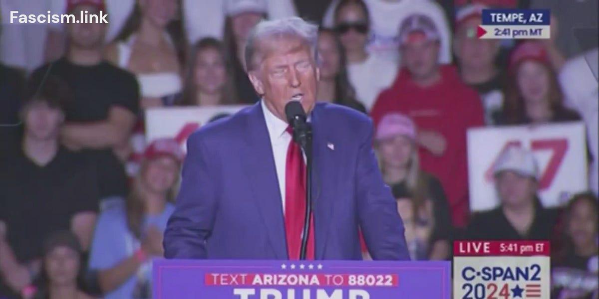 If Hitler were alive today, he'd sound exactly like Trump. Fascists use lies as a weapon, to demonize minorities and incite hate and violence.