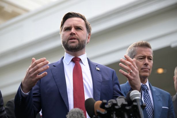 US Vice President JD Vance 