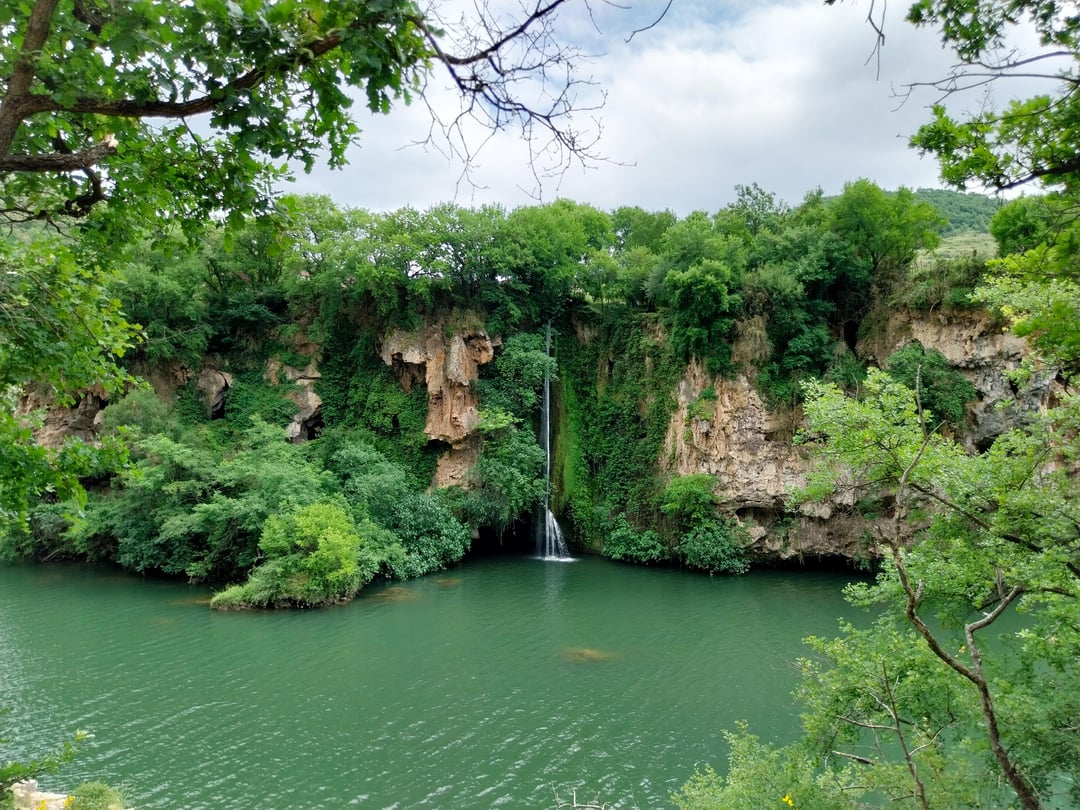 Saint Rome du Tarn in the south of France