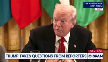 ‘I Don’t Wanna Hear About the Affordability’: Trump Denies Americans Are Paying More for Food