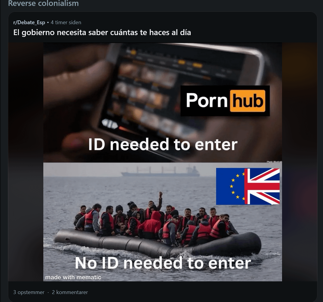 Mods, can we do something about these russian bots? I'm trying to be racist against other europoors, not immigrants