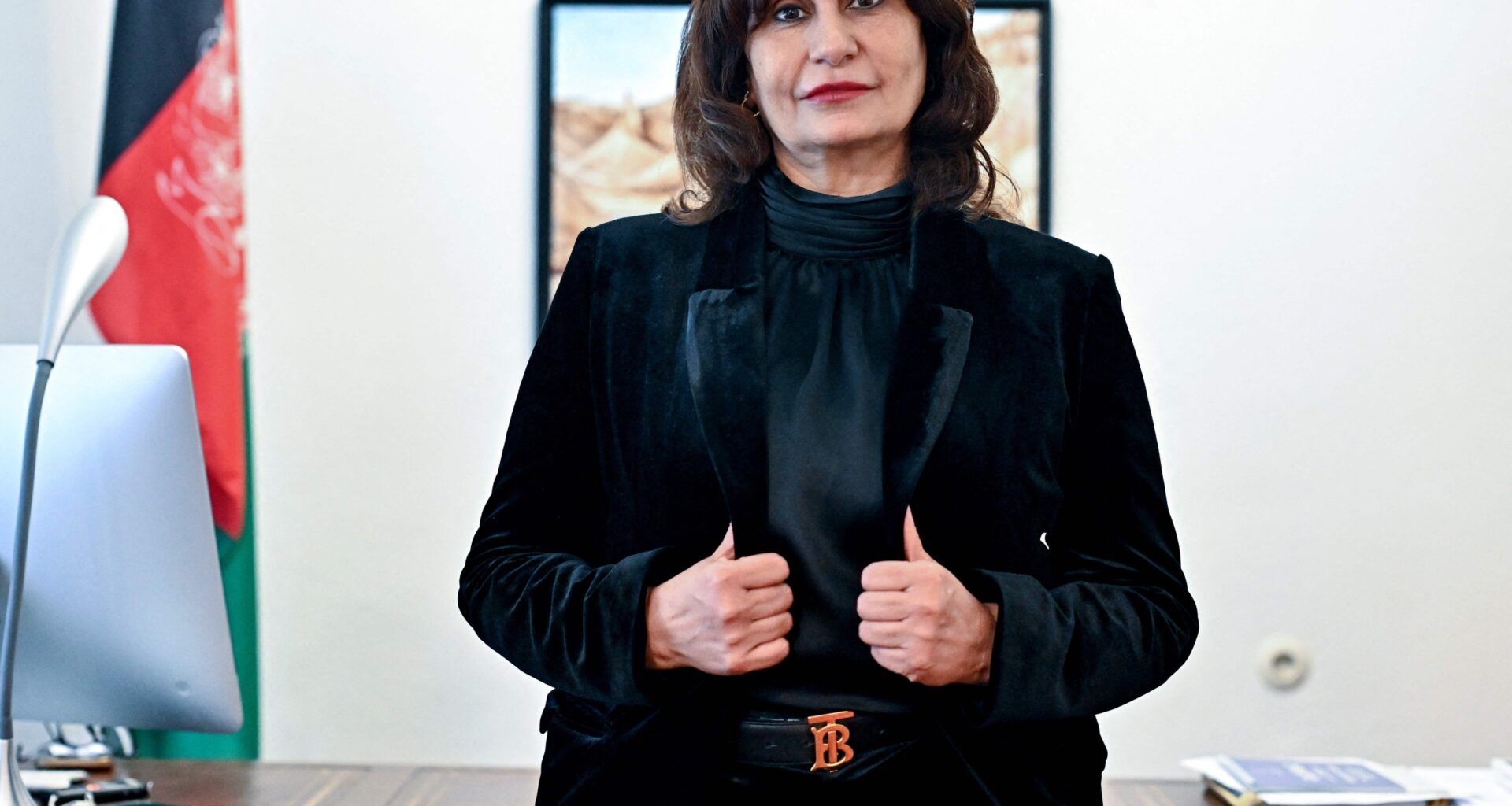 Female Afghan ambassador in Austria ignores Taliban warni...