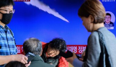 North Korea fires ballistic missile toward its eastern waters