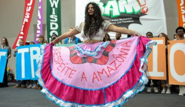 Indigenous flotilla sails to COP30 to demand respect and climate solutions » Yale Climate Connections