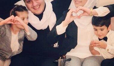 Salma Naddaf (pictured, right) fled her wartorn home nation in 2014 amid a brutal civil war