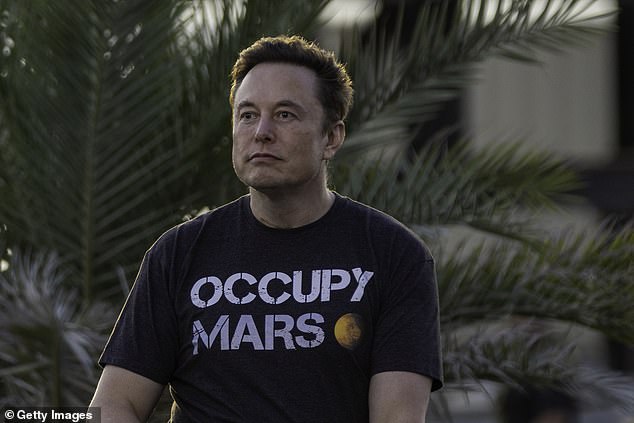 Bessent took a swipe at Musk's wardrobe after he was asked if he ever grabbed the Tesla billionaire by the collar, noting: 'Elon wears t-shirts, so there is no collar'