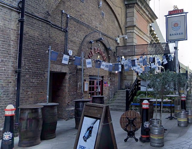 The Banker on Cousin Lane in the City was one of the pubs allegedly targeted by Munir Ghilas