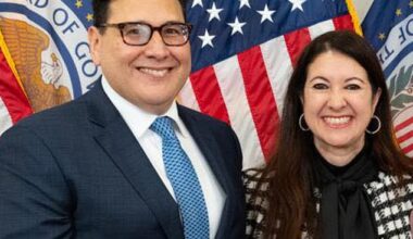 Adriana Kugler said her husband, immigration lawyer, Ignacio Donoso (pictured), carried out trading activity that she was unaware of