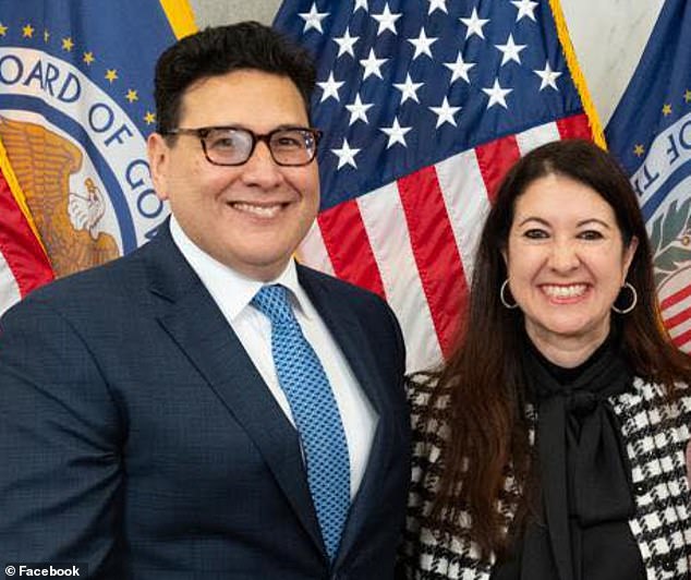 Adriana Kugler said her husband, immigration lawyer, Ignacio Donoso (pictured), carried out trading activity that she was unaware of