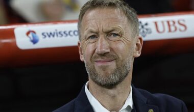 Graham Potter's Sweden suffered a heavy 4-1 defeat to Switzerland in his first match in charge