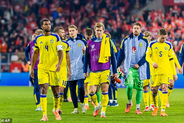 Sweden have endured a nightmare campaign but will still take part in the World Cup play-offs