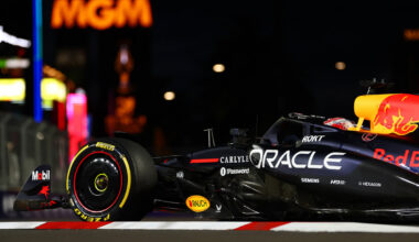 Las Vegaso GP triumfavo L. Norrisą pranokęs M. Verstappenas