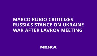 Marco Rubio Criticizes Russia