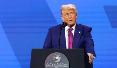 Trump speaks at U.S.-Saudi Investment Forum