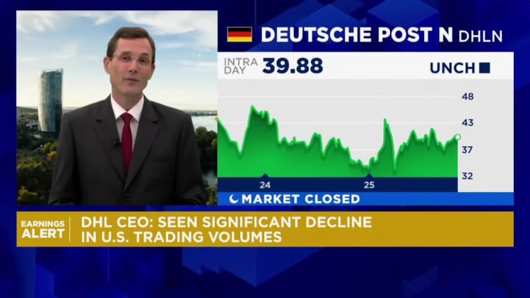 More volatility on the horizon, says DHL CEO