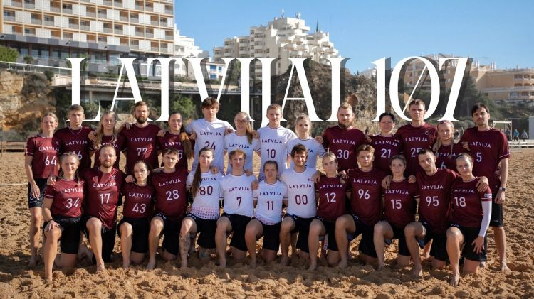 Latvijas izlasei pasaules čempionātā pludmales frisbijā 15. vieta "Open" grupā – Citi sporta veidi – Sportacentrs.com