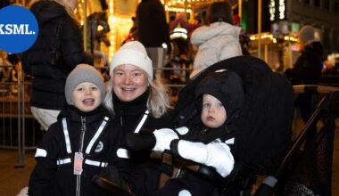 Jyväskylän Kompassilla juhlistettiin joulun avajaisia yli 300 ihmisen voimin – näin lahjoihin suhtaudutaan tänä vuonna | Keski-Suomi