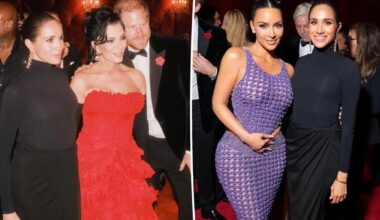 Meghan Markle was in 'networking mode' at Kris Jenner's birthday bash