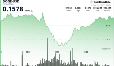 DOGE Hits Multi-Month Lows as Flows Turn Bullish for First Time in 6 Months