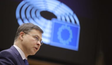 EU should stop discussing and move forward with Ukraine reparations loan, Dombrovskis tells Euronews