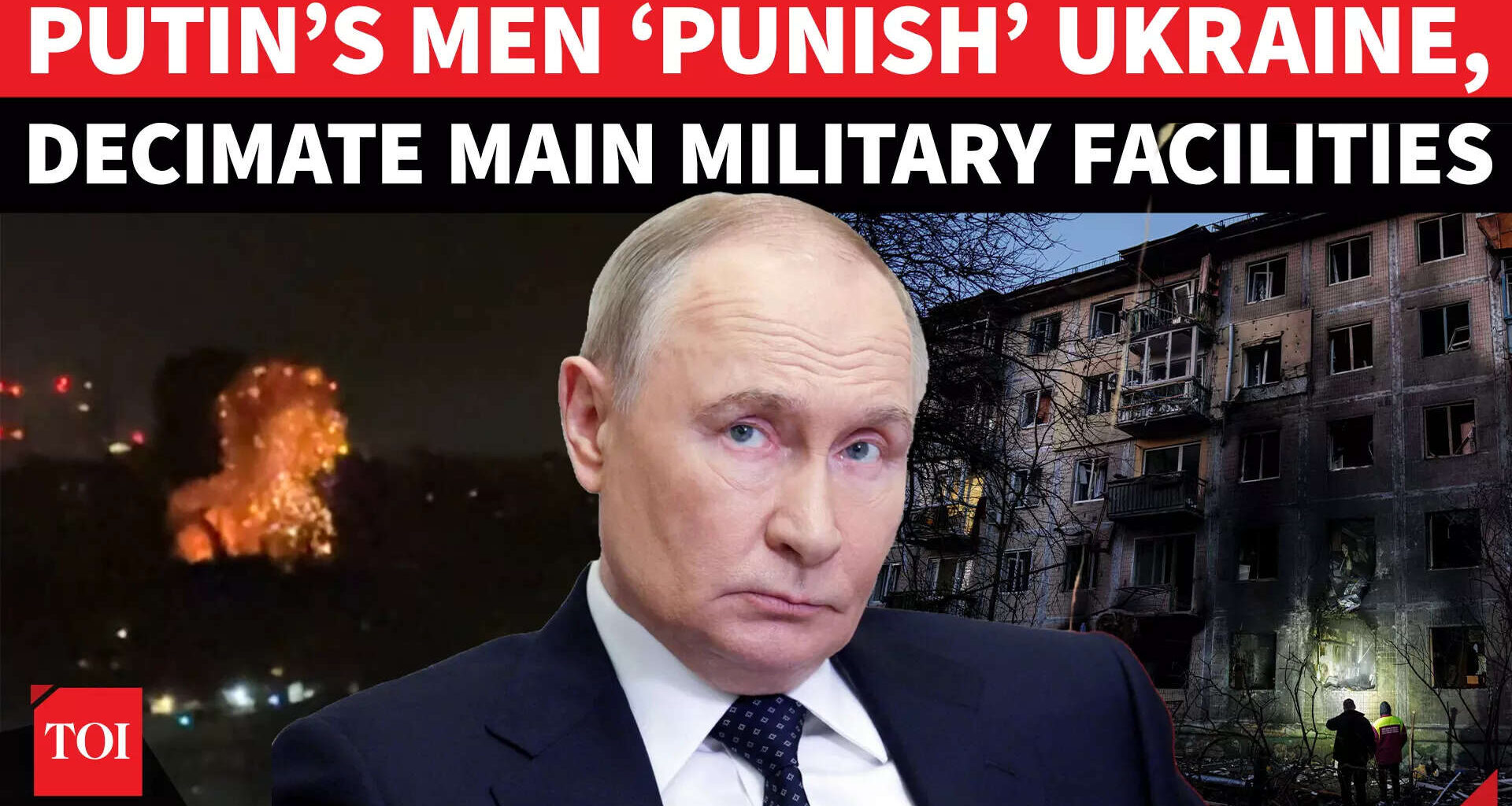 Russia’s Massive Counterattack, Ukrainian Military Sites Bombed After Kyiv’s ‘Failed’ Drone Strike