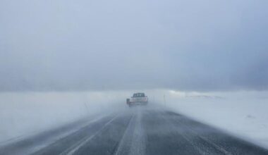 Widespread glaze ice reported on roads